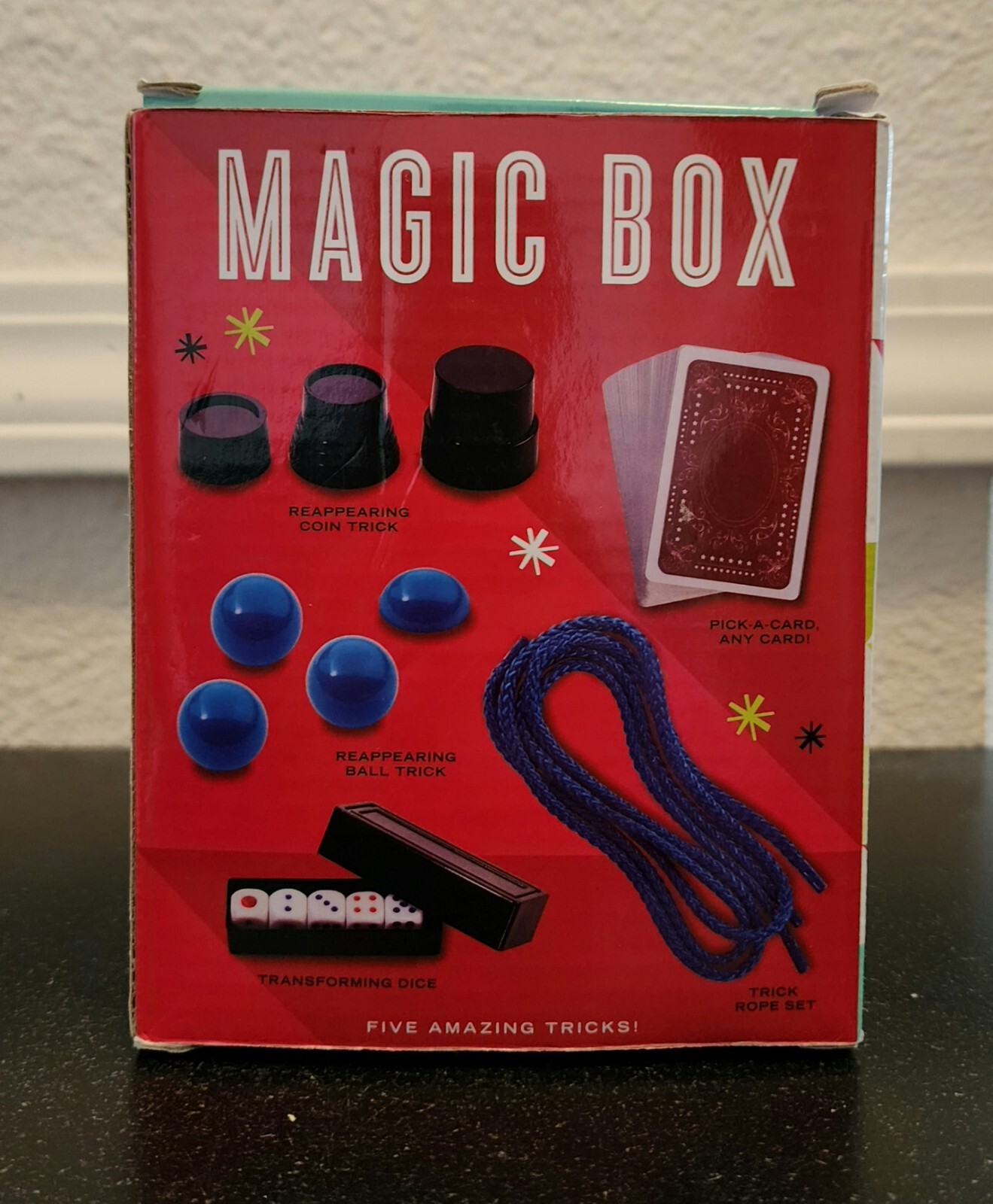 Magic Box 5 Amazing Tricks (2012 Merchsource 30929)