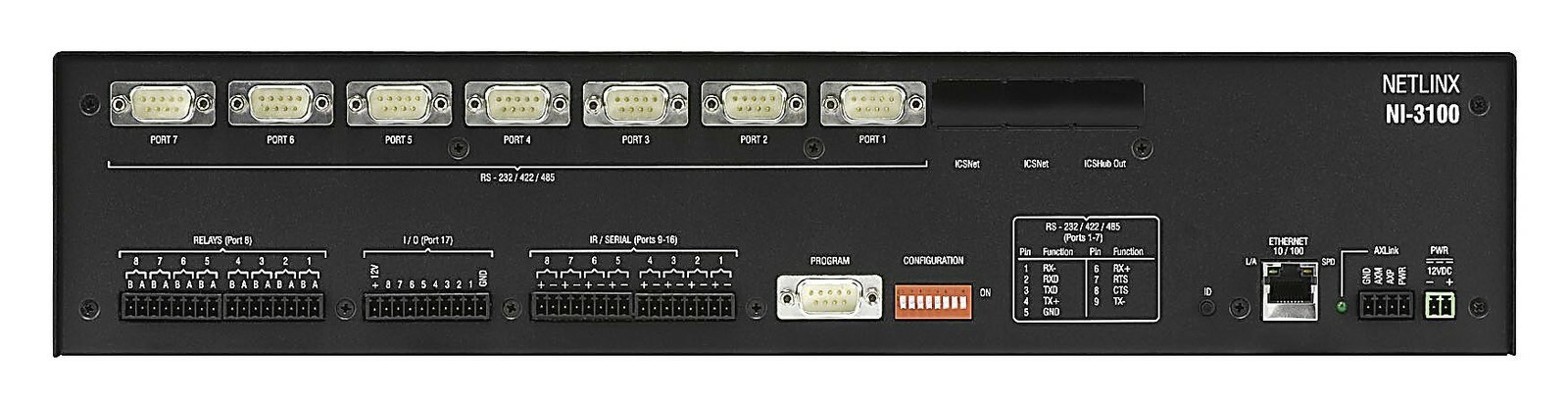 AMX NETLINX NI-3100 INTEGRATED CONTROLLER SCHOOL SURPLUS