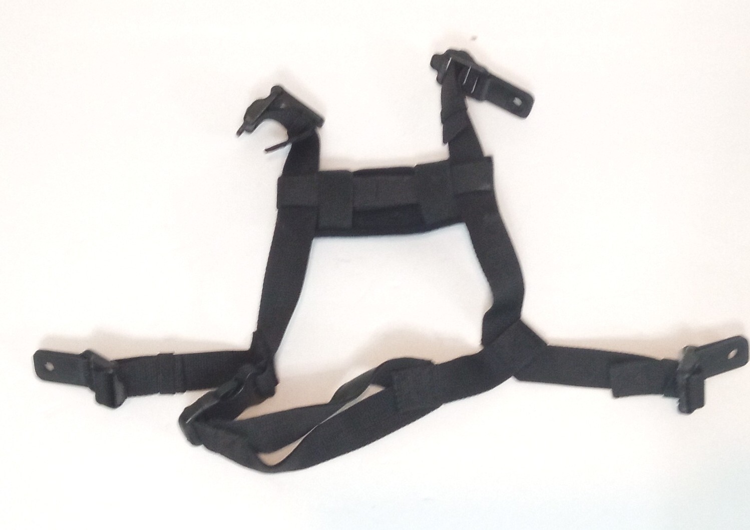 Black Tactical Bump Helmet Chin Strap