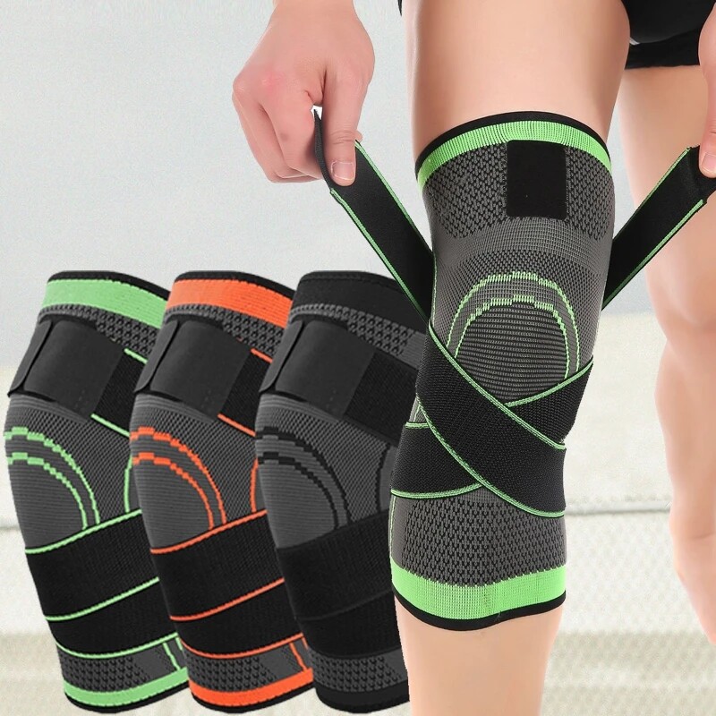 1x/2x Circa Knee Savers Sleeve Compression Tendon Brace Arthritis Pain Relief JK