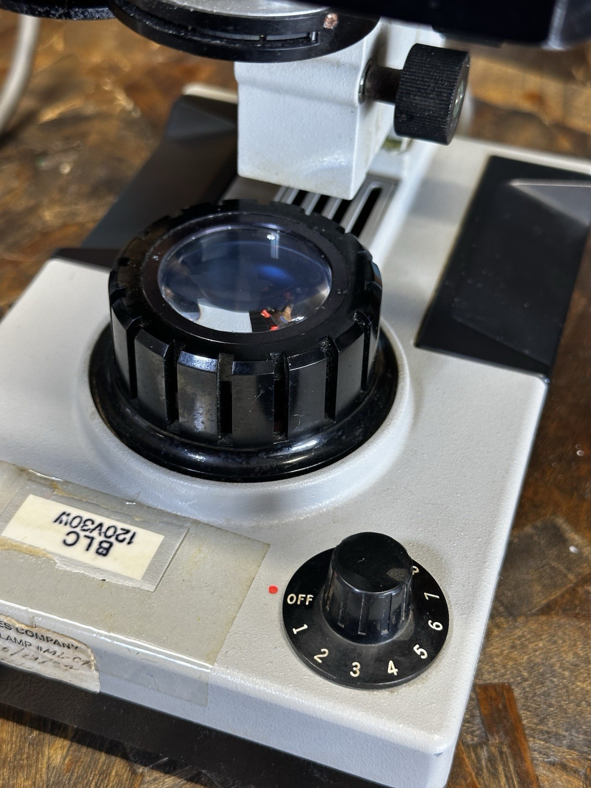 Bausch & Lomb Bino Style Microscope. Tested and Working Good Condition See Pics