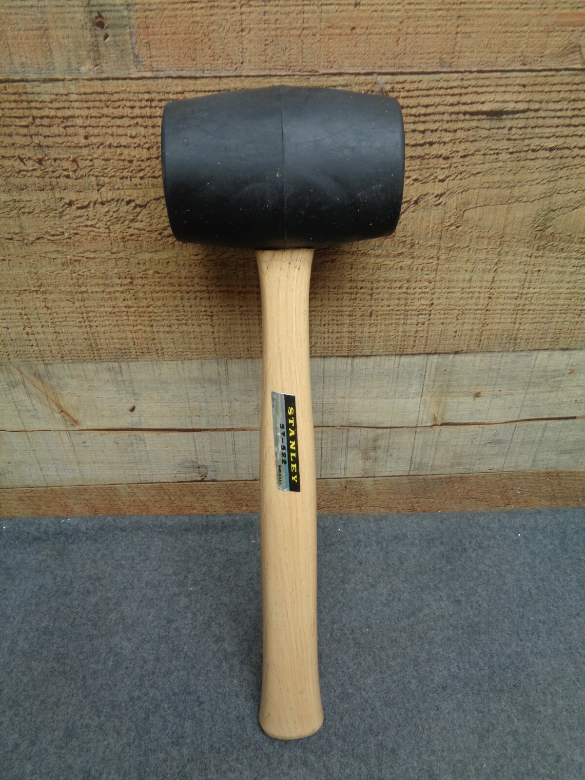 STANLEY 18 oz  Rubber Hammer Mallet 57-522 USA