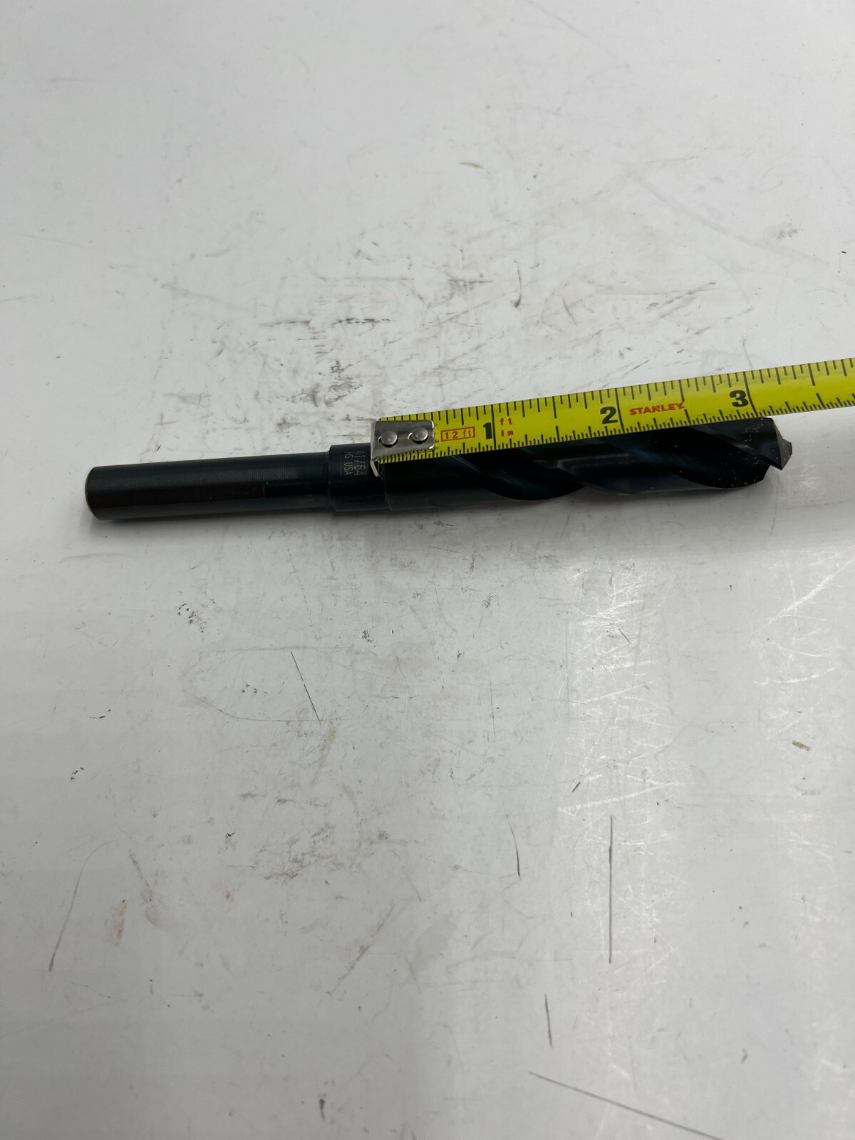 Alfa Tools SD50408 41/64" High-Speed Steel 1/2" Shank Silver and Deming Drill