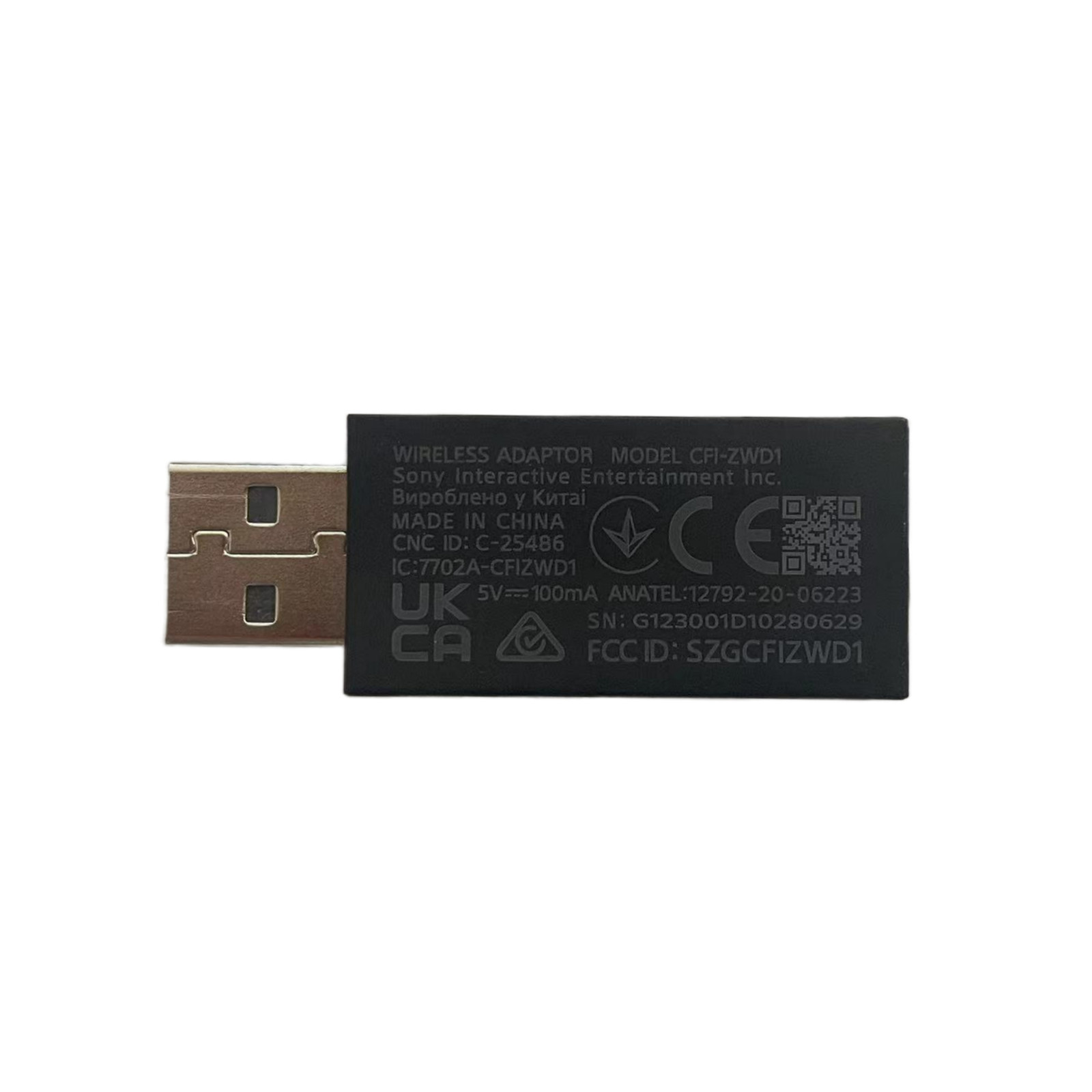 USB Wireless Adapter CFI-ZWD1 For PS5 Sony Pulse 3D Wireless Gaming Headset