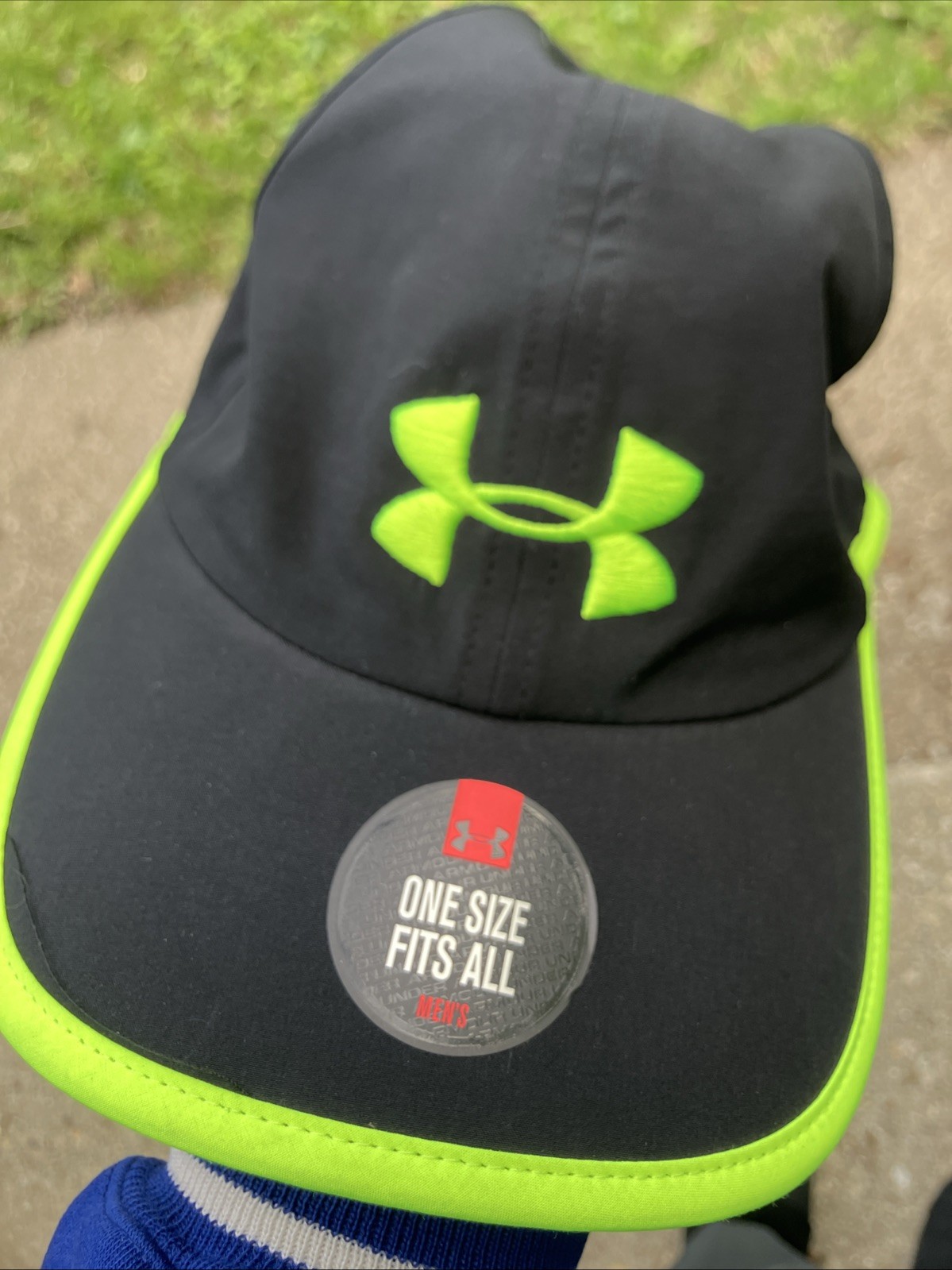 Under Armour Shadow Reflective Runner Hat Black / Neon