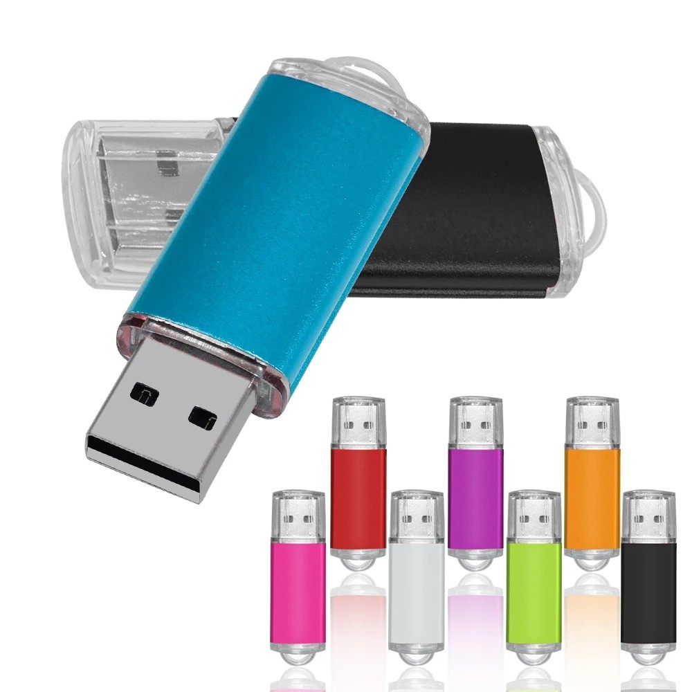 Metal USB 2.0 Flash Drive High Speed Pendrive Memory Stick Storage For Photo Gif