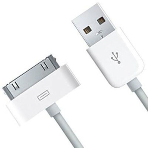 2 x USB 2.0 Data Sync Charging Charger Cable Cord For iPhone 4S 4 3GS iPod Touch