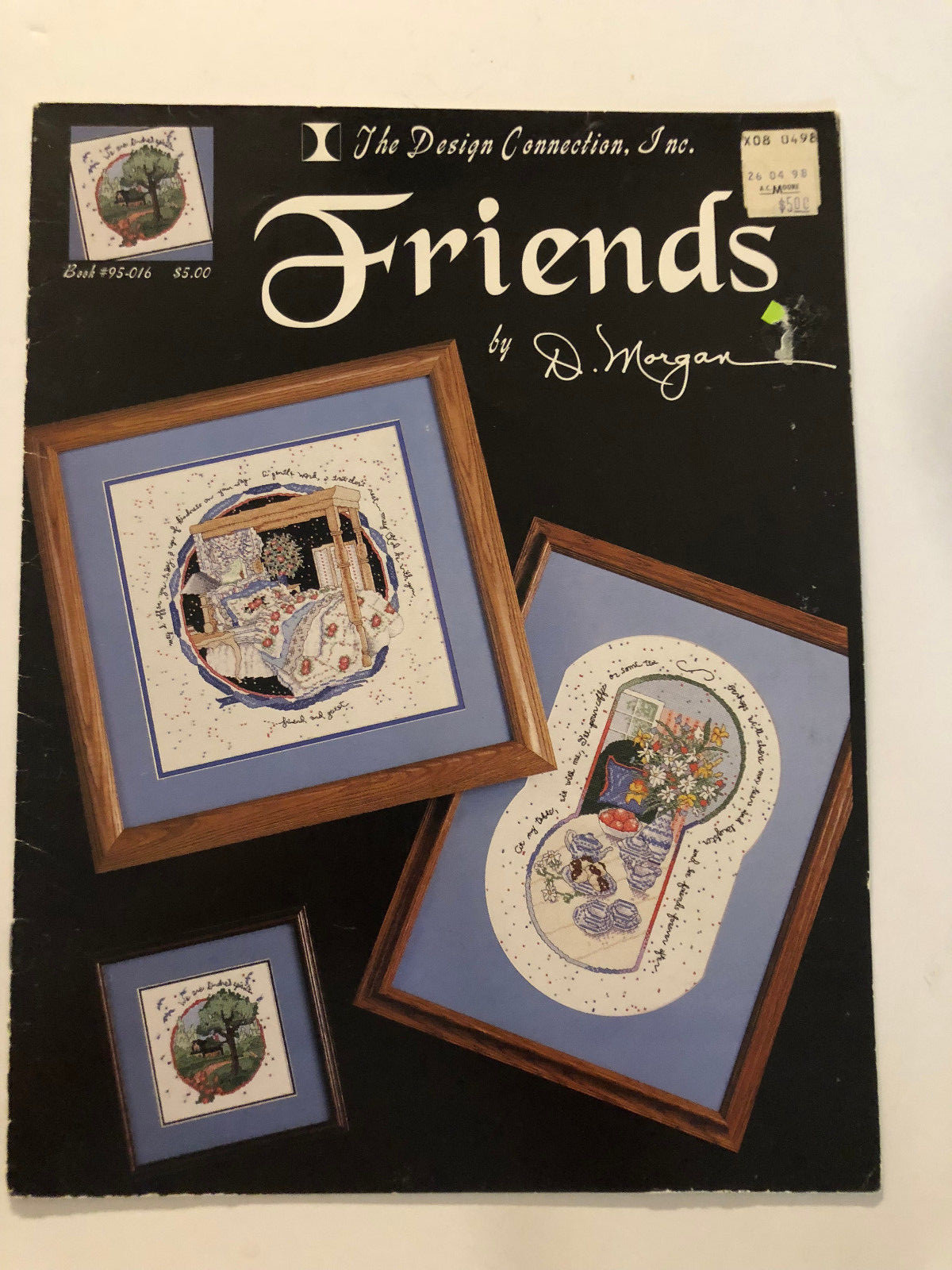 The Design Connection FRIENDS Vintage Cross Stitch Pattern