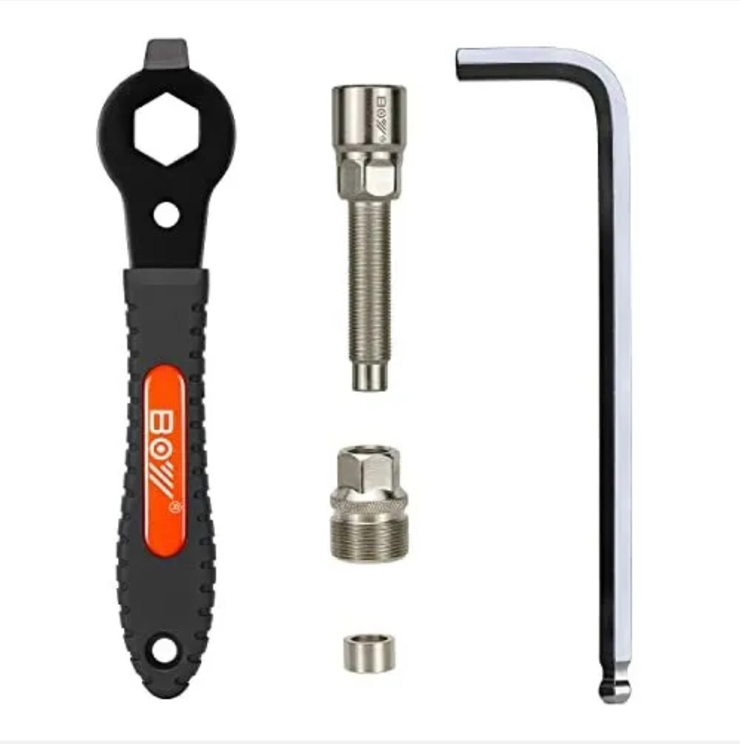 MatyKit Bicycle Crank Puller for Pulling Square Taper Cranks and Spline Crank Re