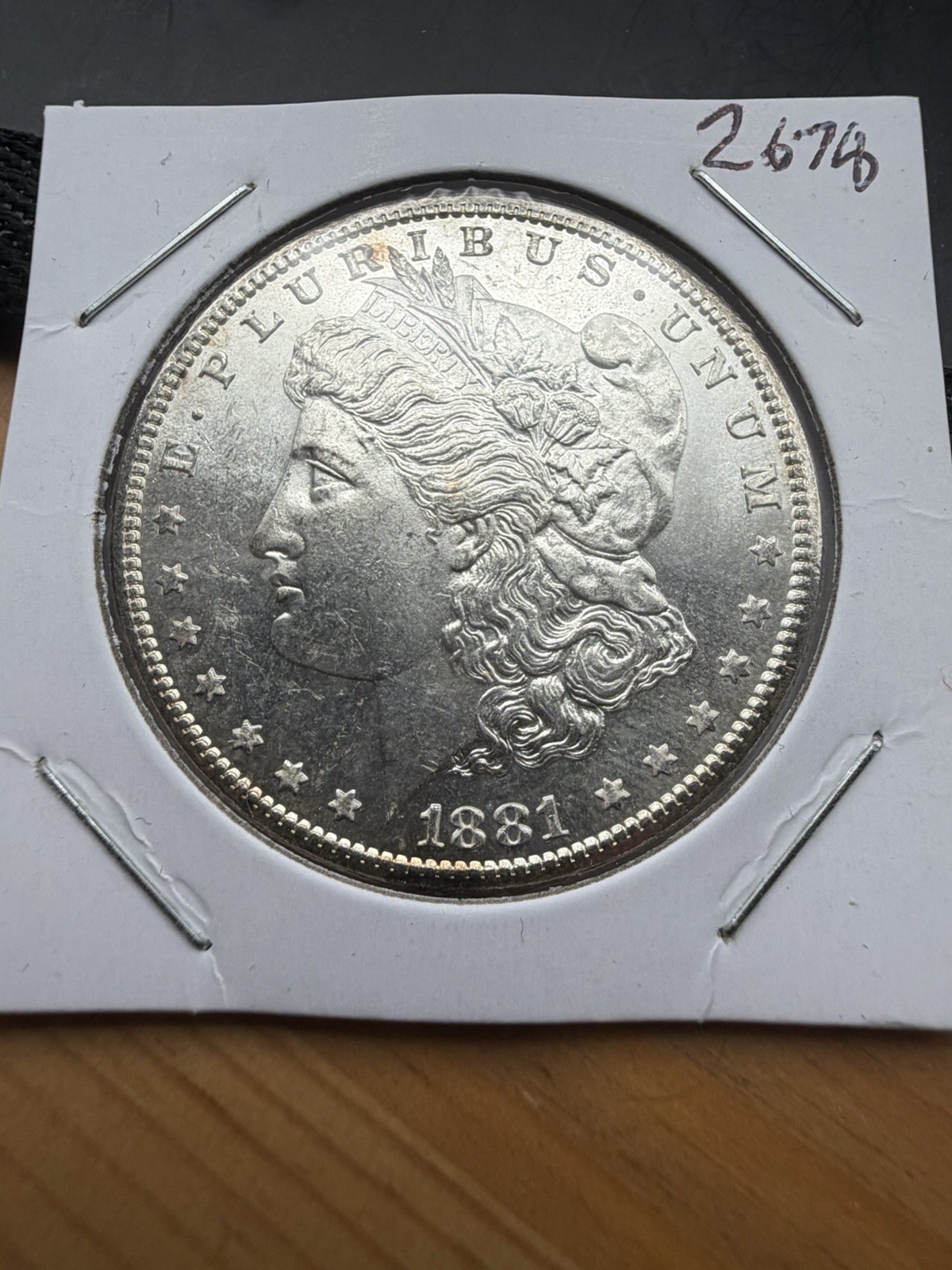 1881 S Morgan Dollar - BU - As Shown! (#2678)