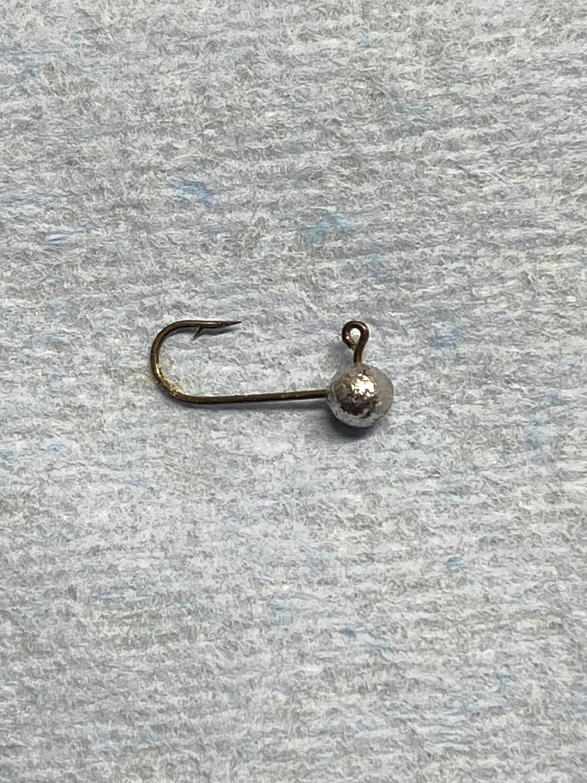 1/32 oz Round Jig Heads With #8 Bronze Hook (100)