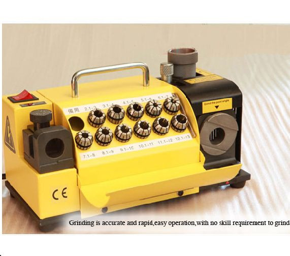 MR-13A Drill Bits Grinder Grinding Machine 2-13 mm 100-135 Angle+ free shipping