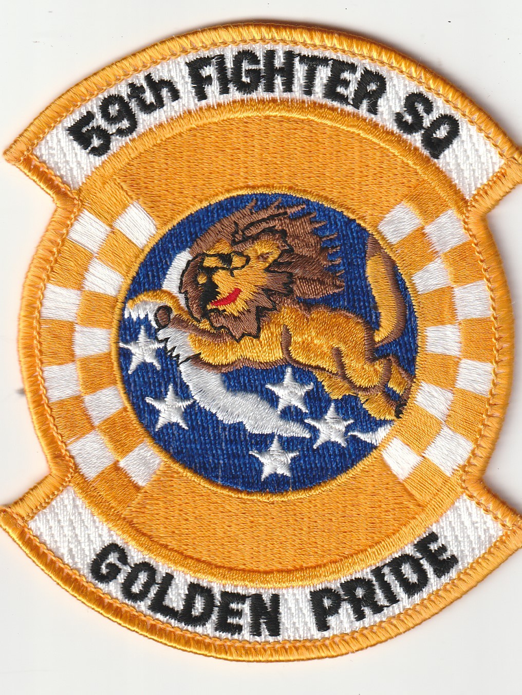 USAF air force 59th Fighter Sqn  Eglin AFB Florida patch 1