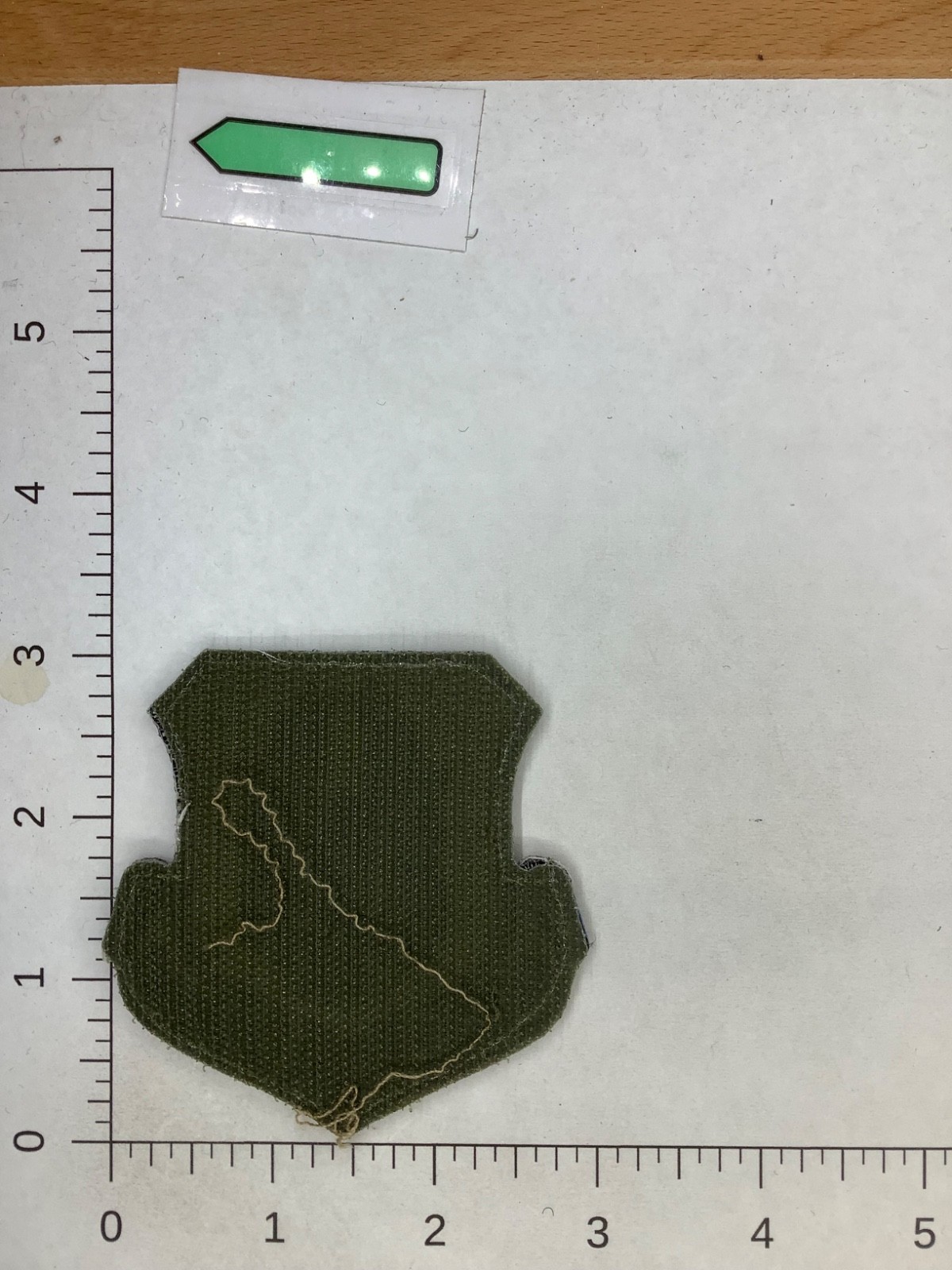USAF RESERVE COMMAND SQUADRON PATCH HOOK AND LOOM