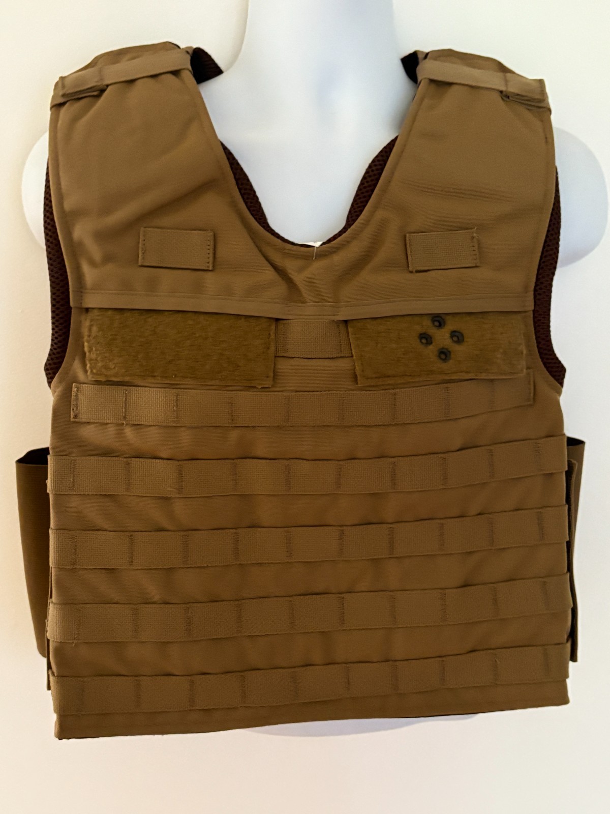 ABA Male Standard Tactical Armor Carrier Side Open S 1813-1814 Coyote Brown Mole