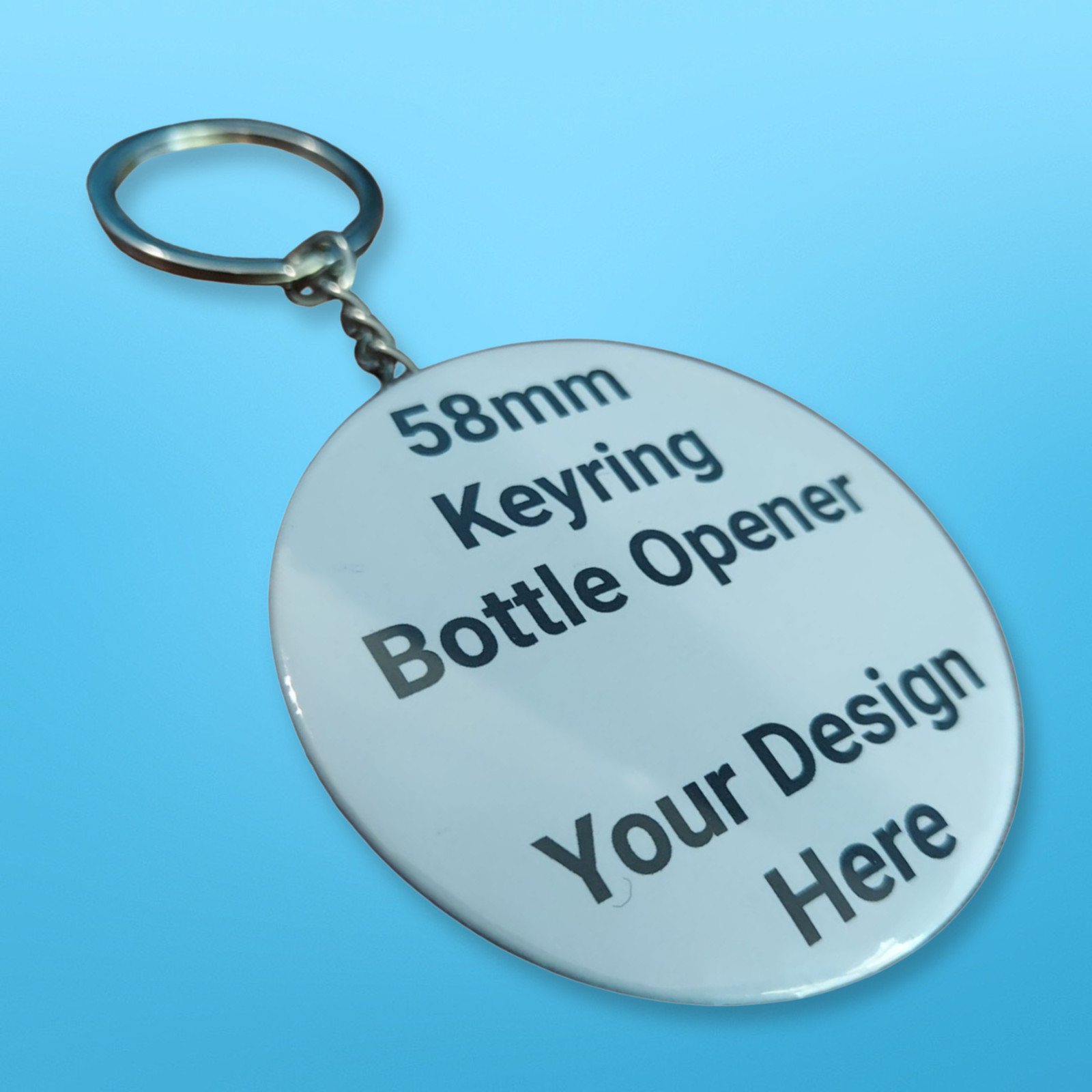 OFFICIAL CROSSFIT WANKER - 58mm KEYRING BOTTLE OPENER
