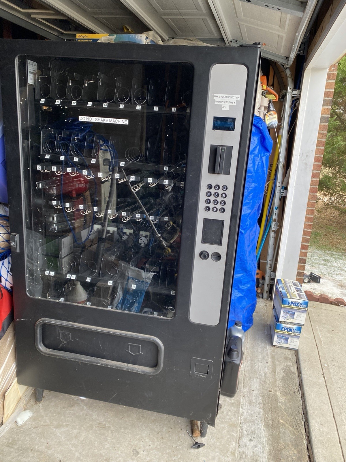 Snack machine.