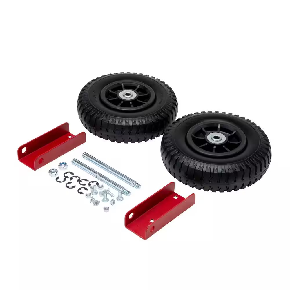 Wheel Kit Accessory for Portable Welding Table and Work Bench
