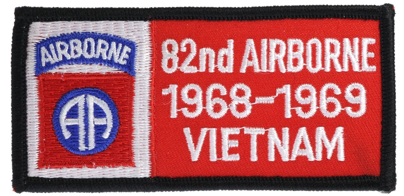 82nd Airborne '68-'69 Vietnam Army patch H1157 F3D2H
