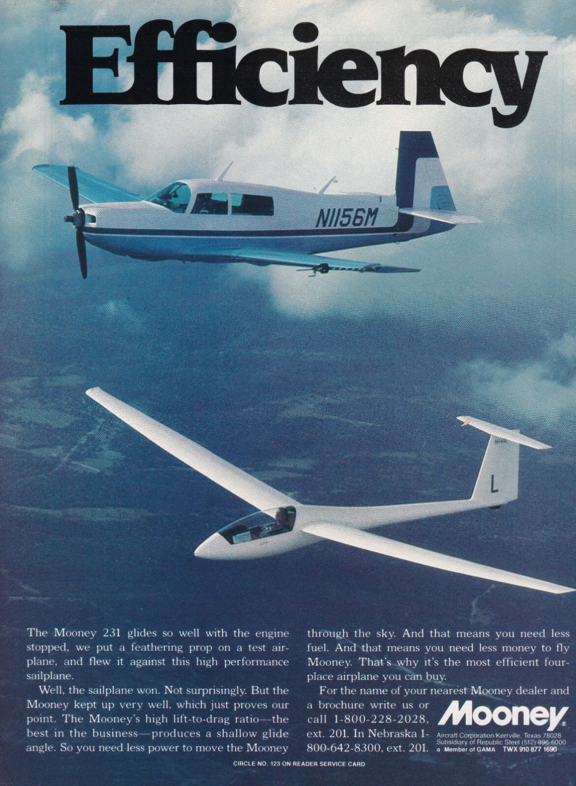 1983 Mooney 231 Aircraft Ad 2/2/2025dd