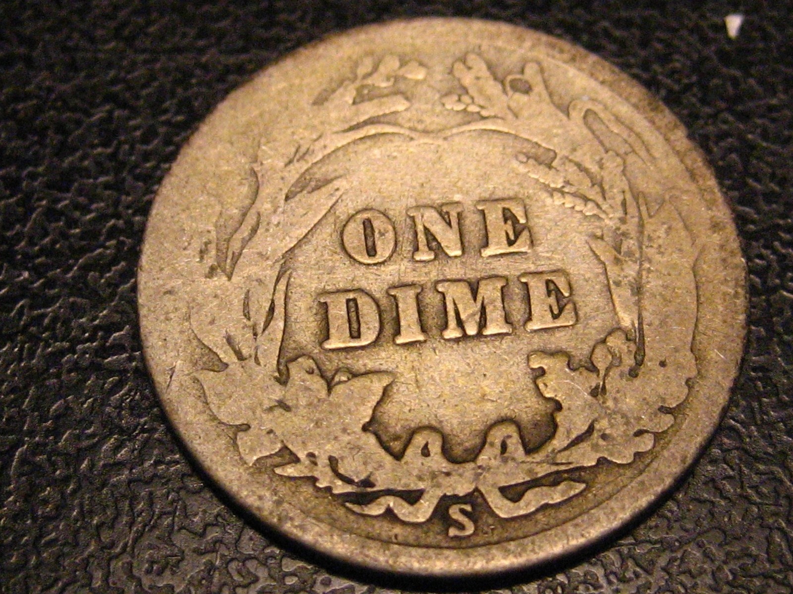 1912-S 90% Silver Barber Dime Good #4
