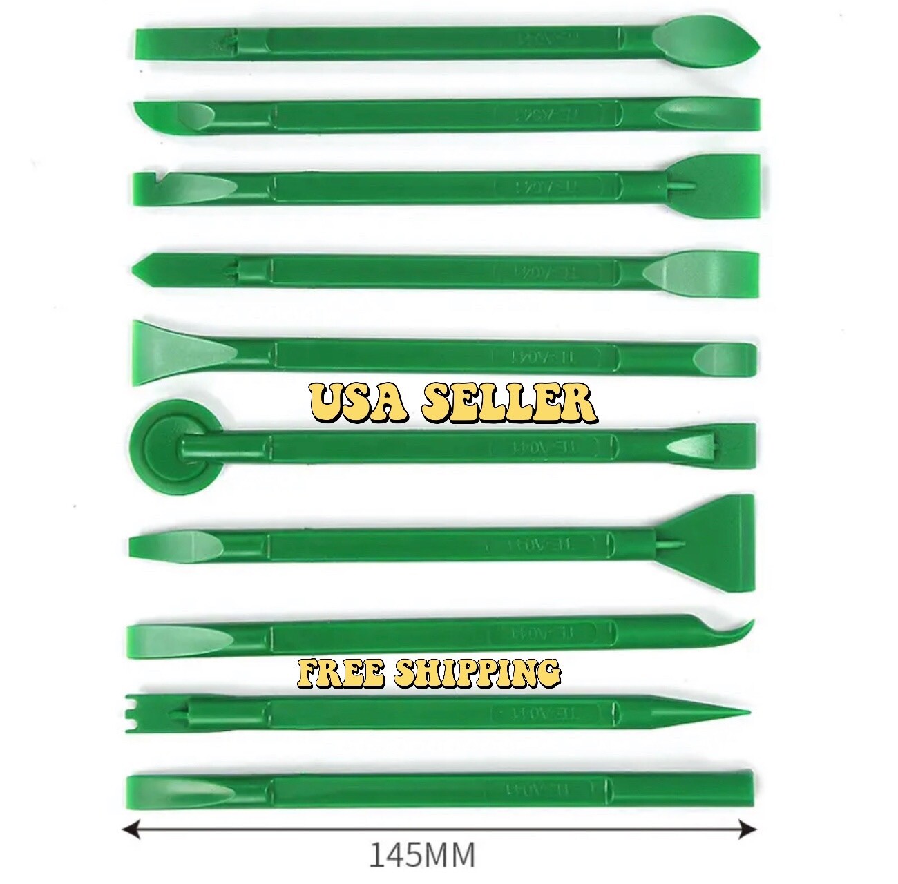 10PC Phone Repair Tools Kit Disassembly Spudger Plastic Crowbar Pry Opening Set