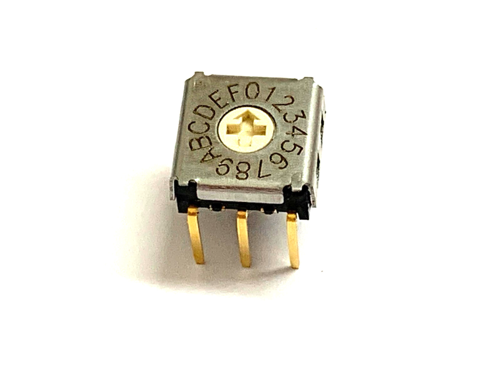 Coded Rotary Switch 16 pos, R7H3-16RA-V-B, Diptronics, 25mA, 24VDC, 2 Pack