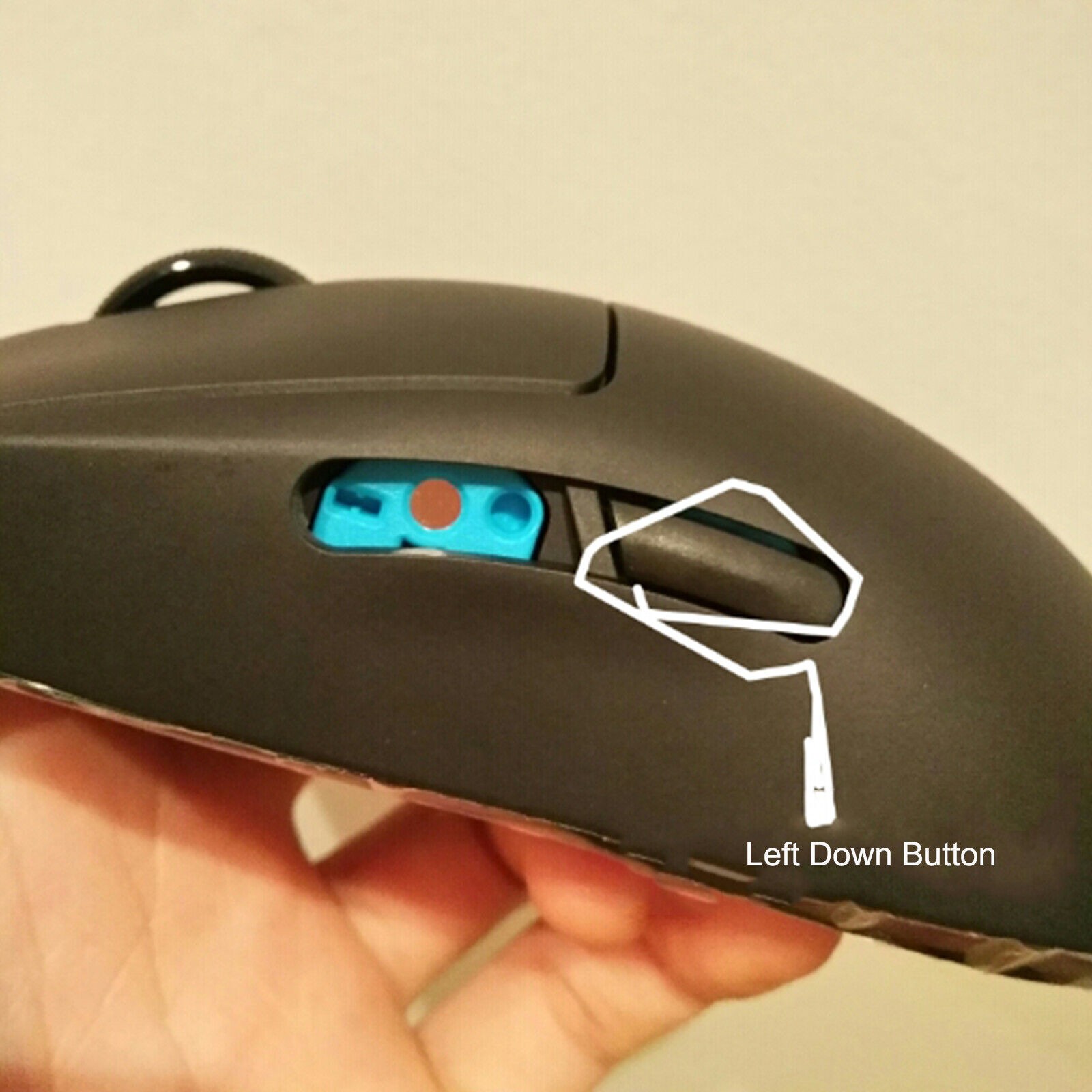 Mouse Side Button Side Keys for Logitech G Pro Wireless Gaming Mouse Repair Kit