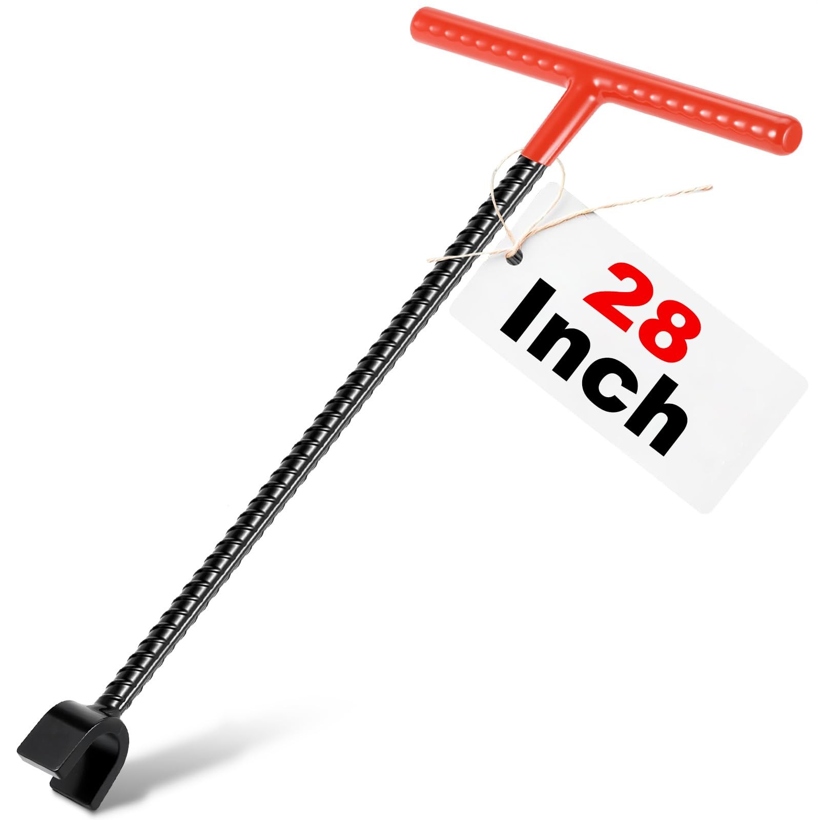 Rkiiqii 28 inch Professional Water Meter Key Shut off Tool, Sturdy Water Mete...