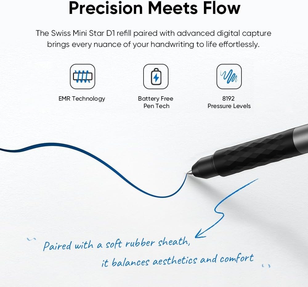 XPPen Note Plus Digital Notebook with Pen Syncs to