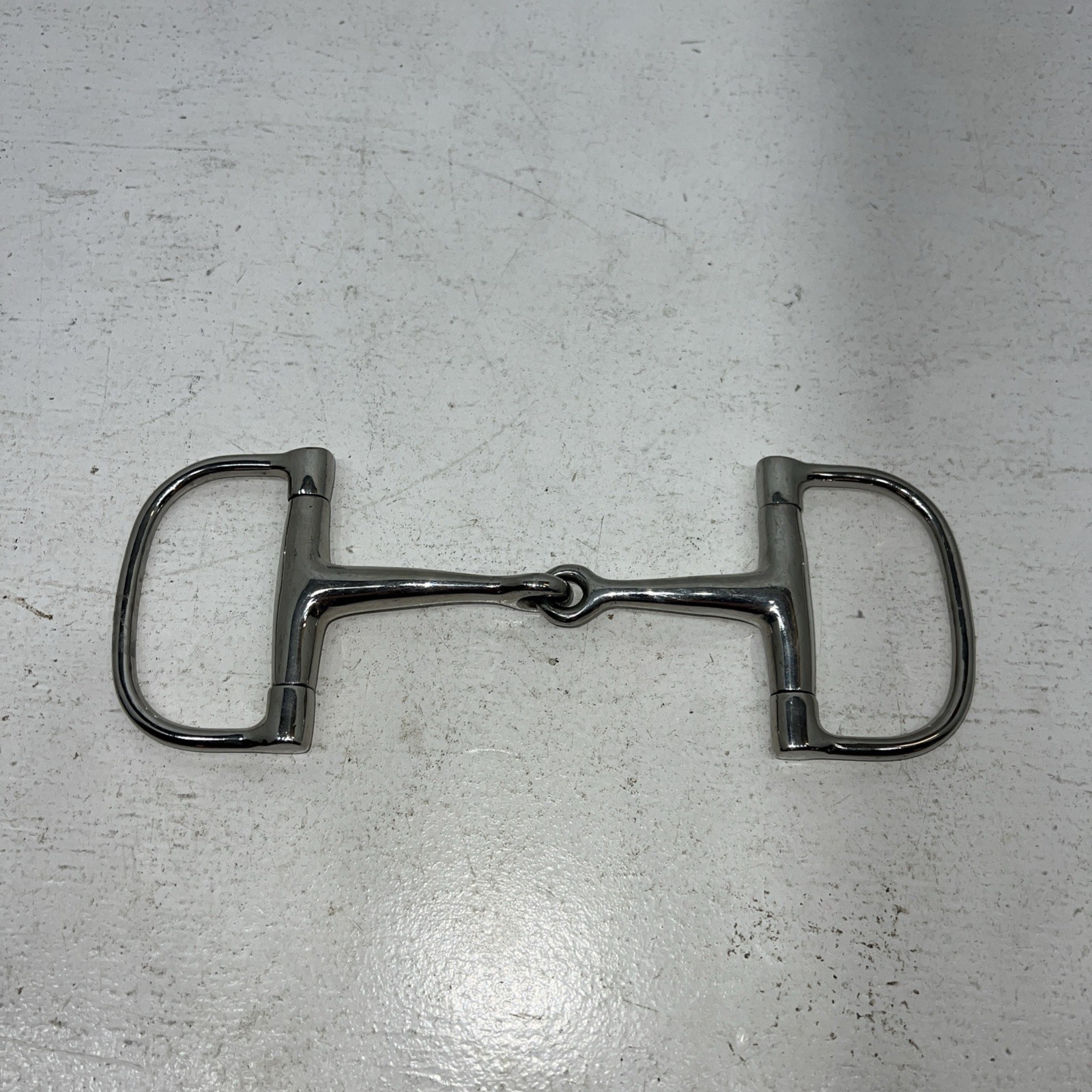 New Congress Leather 5” D Ring Snaffle Bit #477101 Y-501