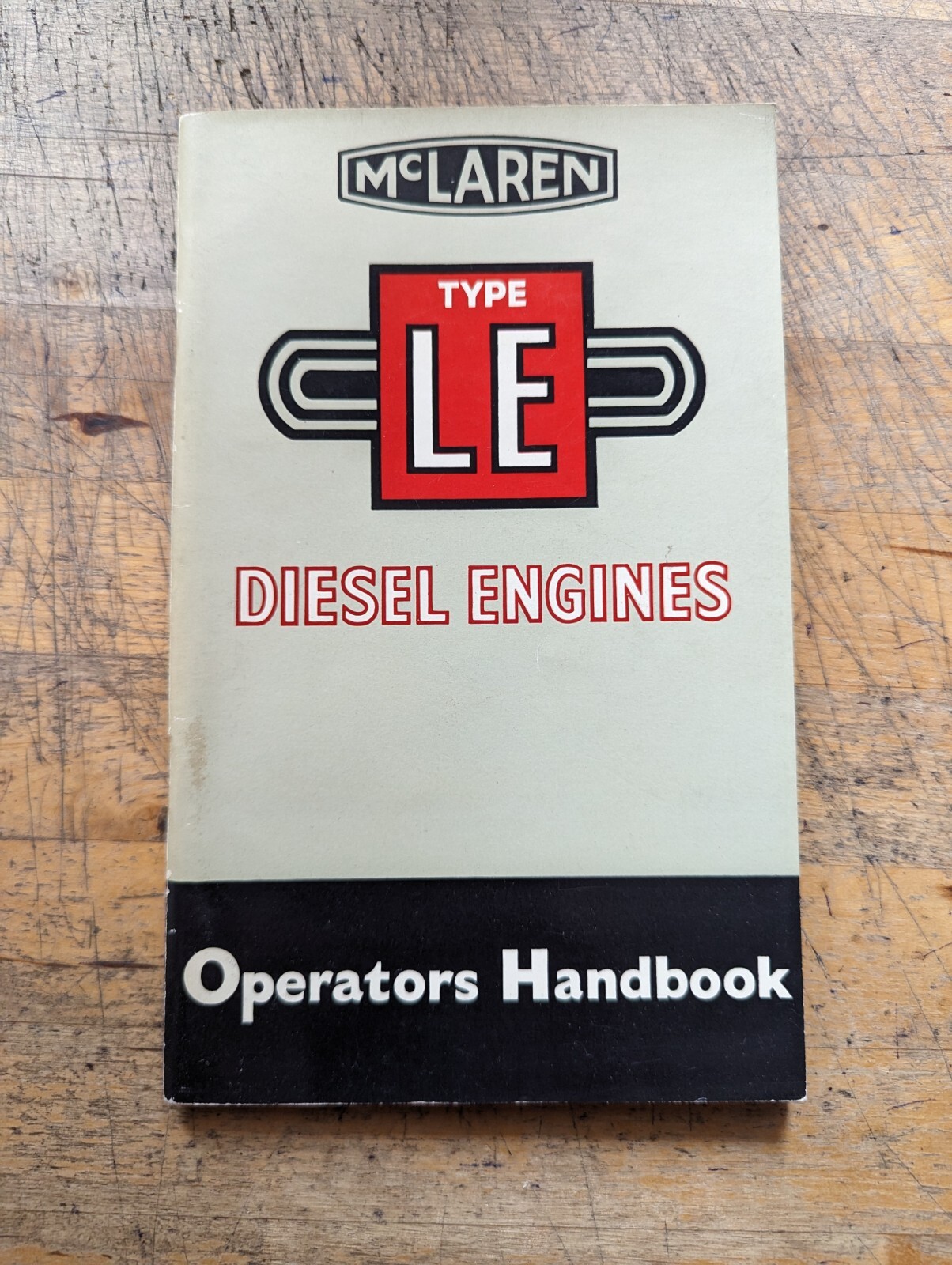 McLaren Type LE Diesel Engines Operators Handbook Inc. Parts List