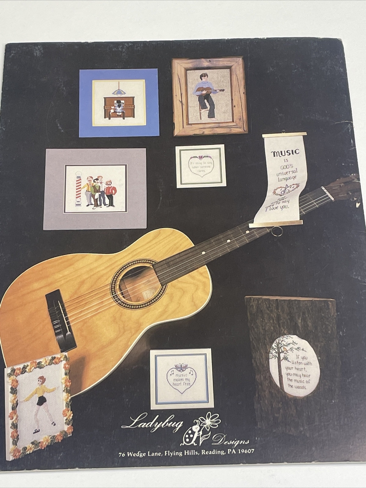 Ladybug Designs Count Your Rhythm Book III Musical Designs Cross Stitch Pattern