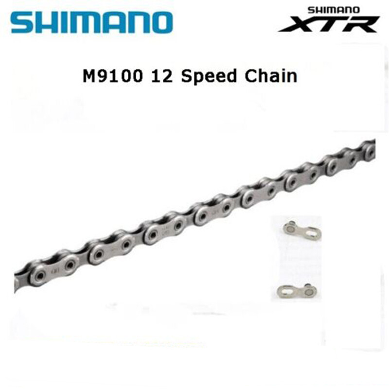 Shimano XTR CN-M9100 Steps 11/12-Speed 118 links HYPERGLIDE+ SIL-TEC MTB Chain