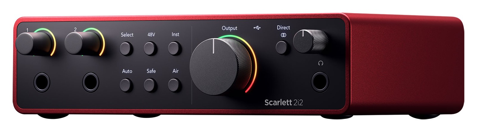 Focusrite Scarlett 2i2 4th Gen Studio Recording USB Audio Interface+Backpack