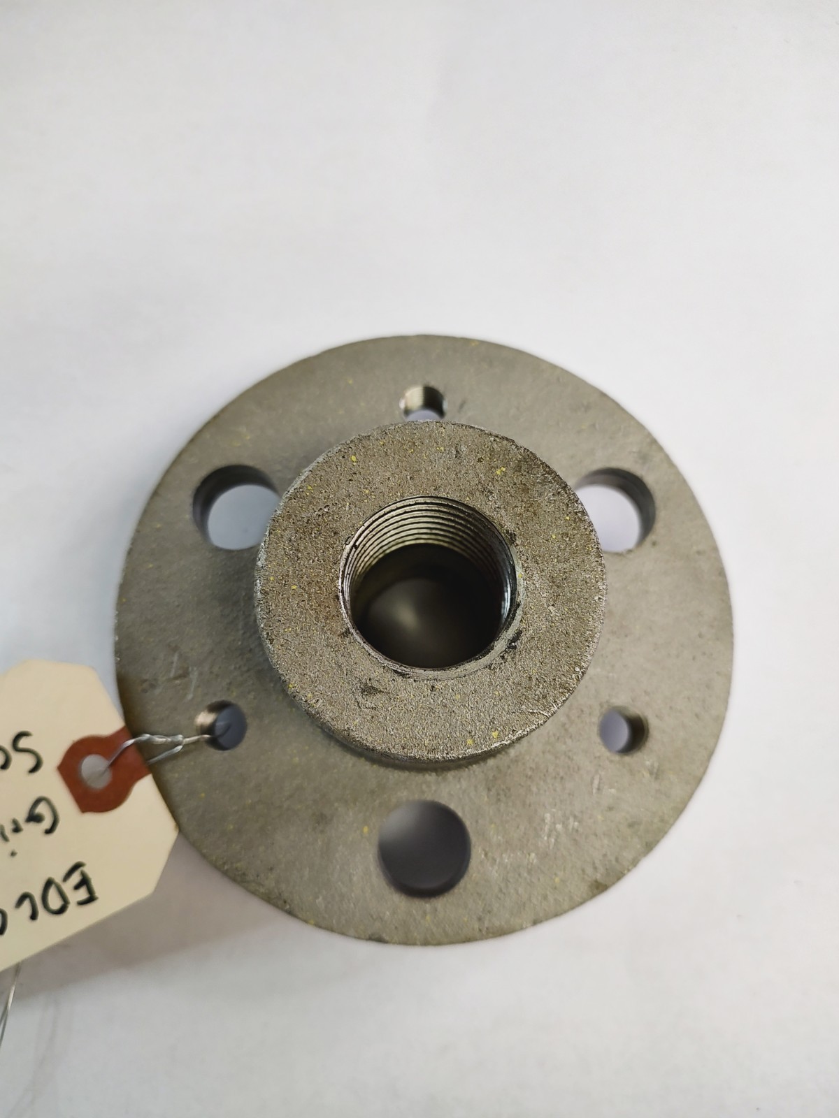 EDCO 6 Hole Screw On Grinder Hub NOS