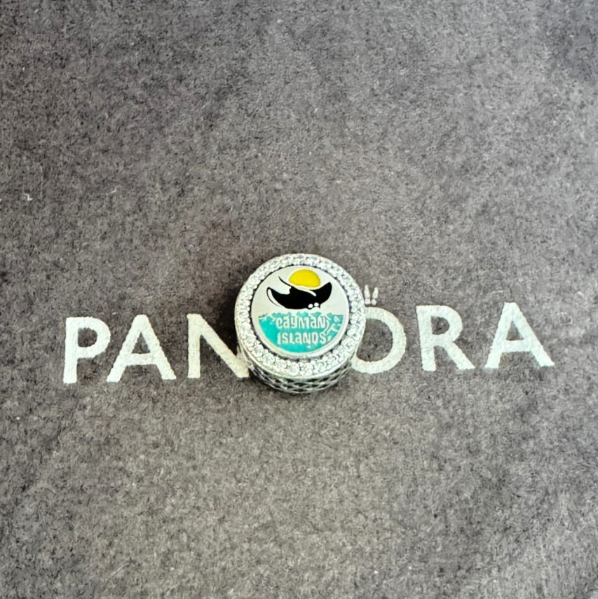 Pandora Cayman Islands Stingray Exclusive Bead Charm S925 Sterling Silver