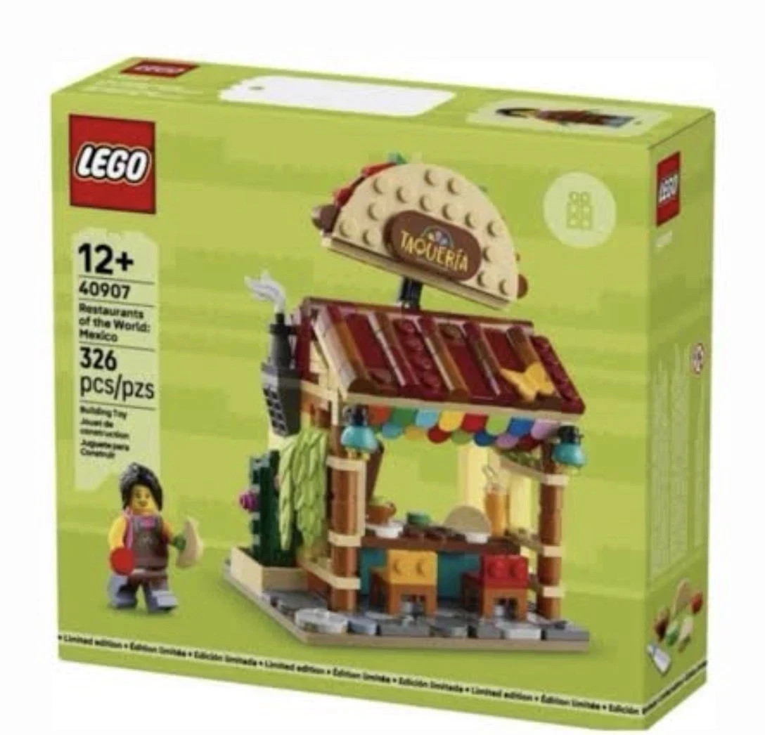 LEGO Restaurants of the World: Mexico 40907 GWP SET BRAND NEW SEALED