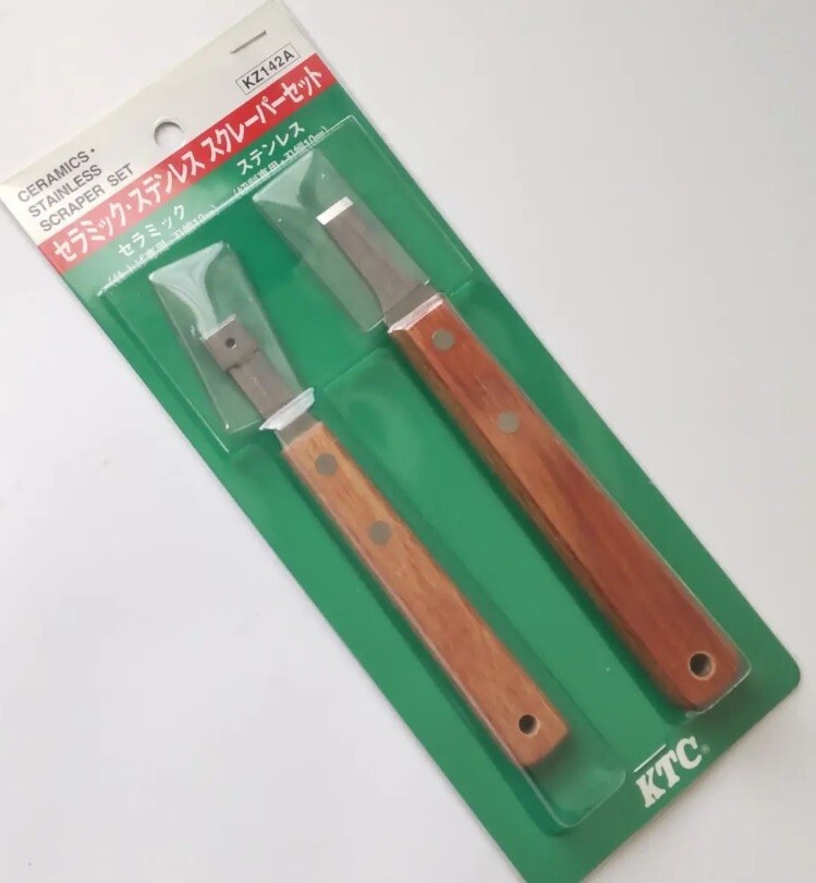 KTC  CERAMIC & STAINLESS BLADE SCRAPER SET  KZ142A
