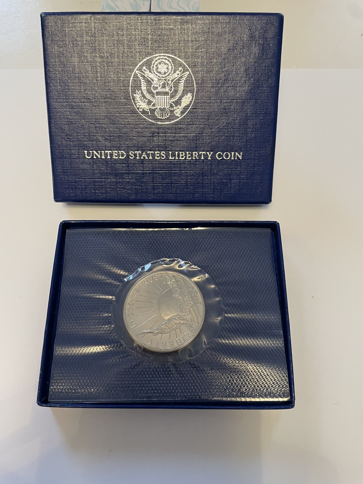 United States 1986 Statue Of Liberty 100th Birthday Coin Half Dollar