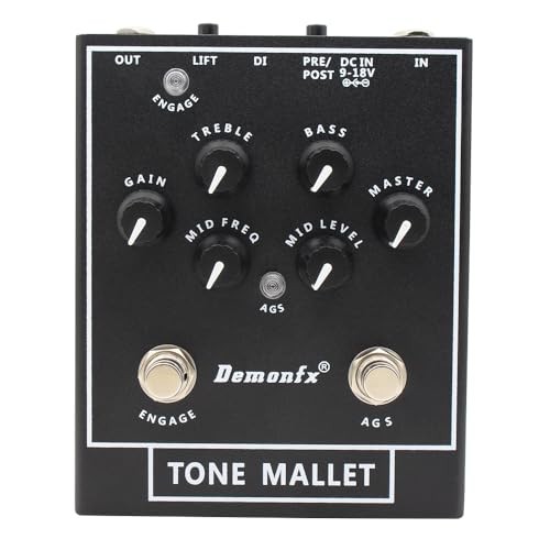 Demonfx Tone Mallet Bass Preamp DI Pedal