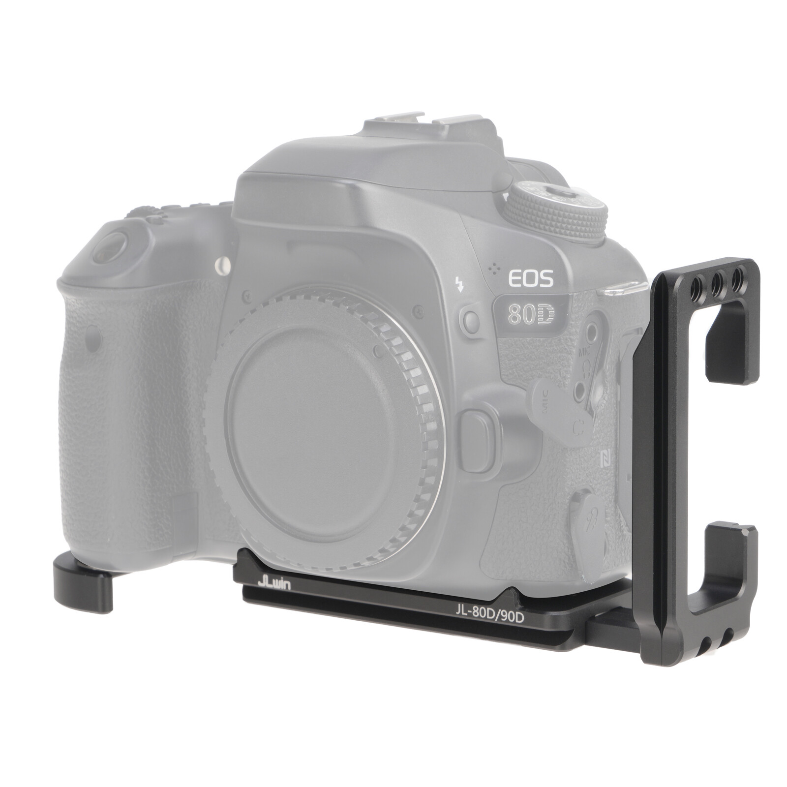 Vertical Quick Release Plate L Bracket for Canon 70D 80D 90D Camera Arca-Tripod