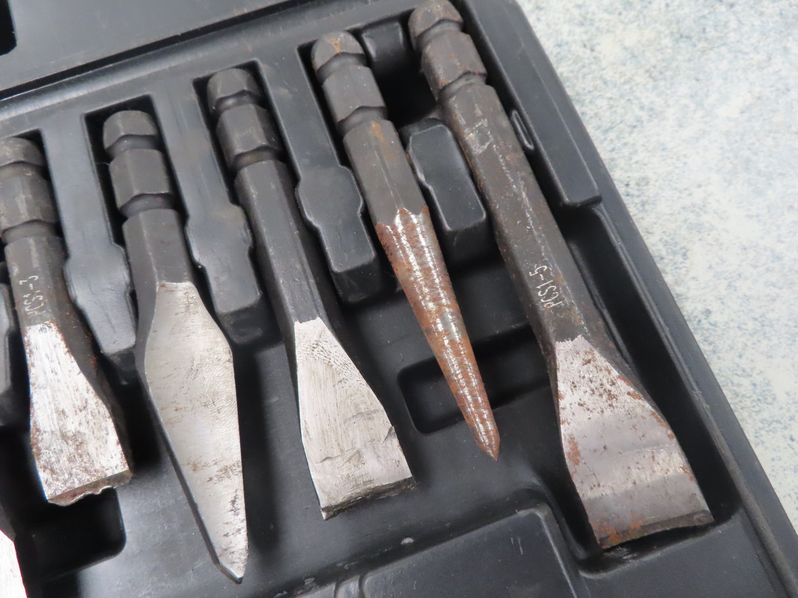 MAC Tools PCS1000K PCS1-1 13pc Interchangeable Punch & Chisel Set W/Case (54292)