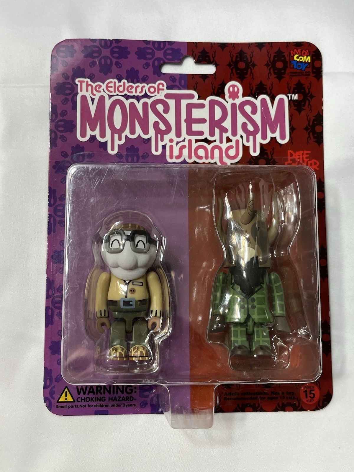 Vintage Pete Fowler Kubrick Elders of Monsterism Island MIB Medicom Toys 2006