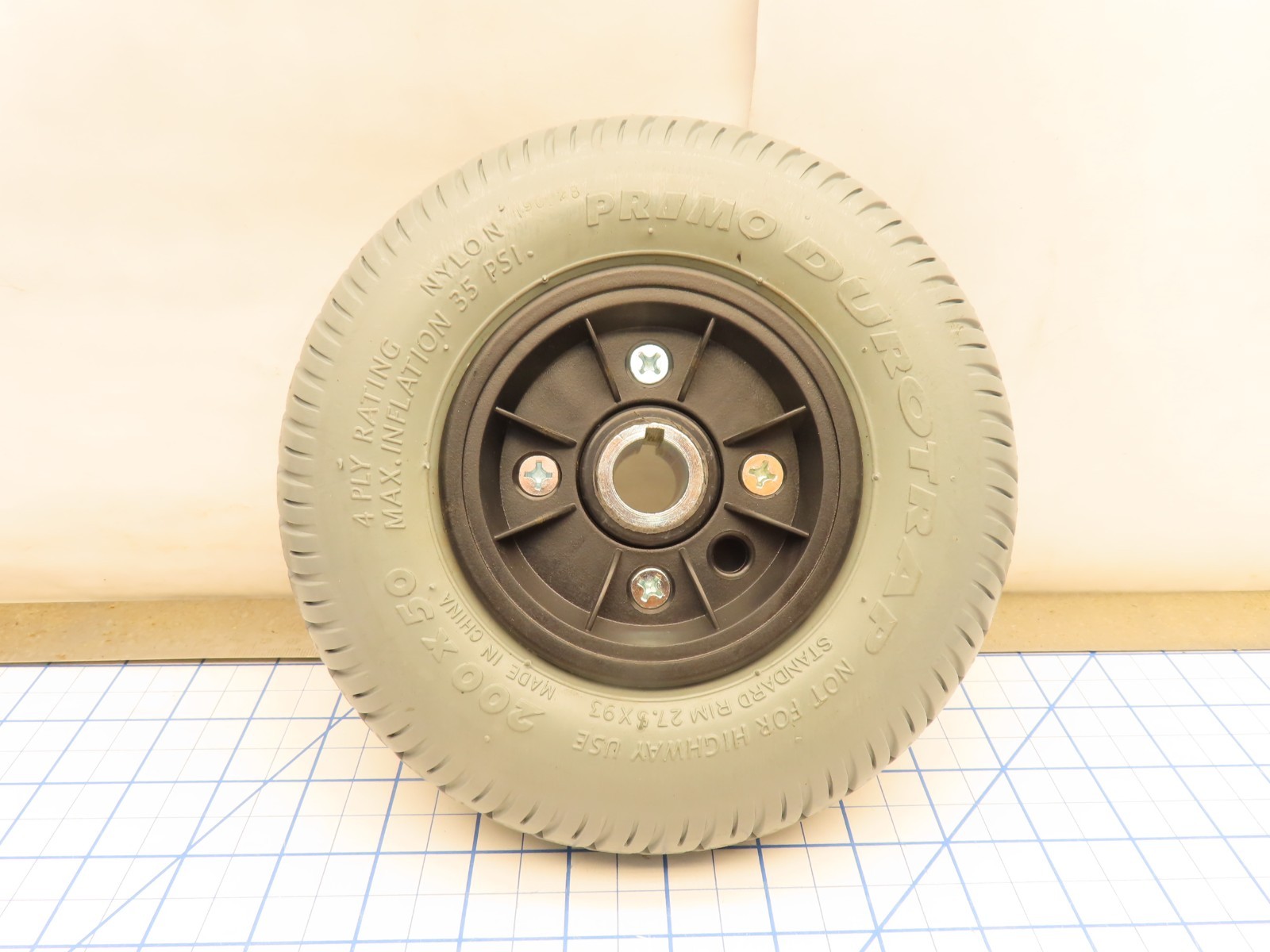 Primo Durotrap Pride Go Z Power Chair Drive Wheel Tire 200X50 WHLASMB1638