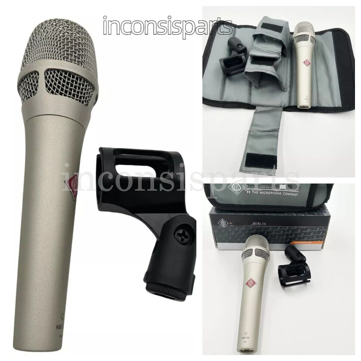 KMS 105 Supercardioid Condenser Handheld Vocal Microphone KMS105 Free Shipping