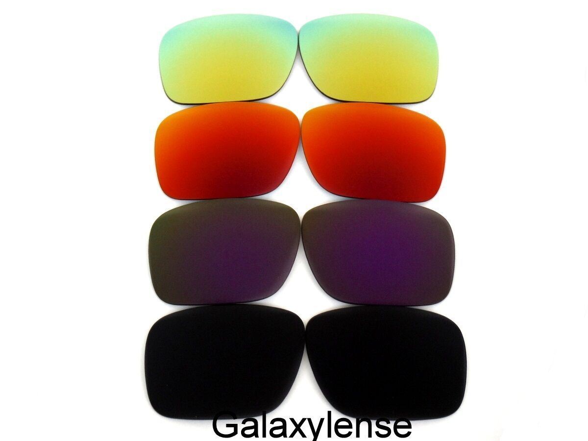 Galaxy Replacement Lenses For Oakley Holbrook Black&Purple&Red&&Gold 4Pair