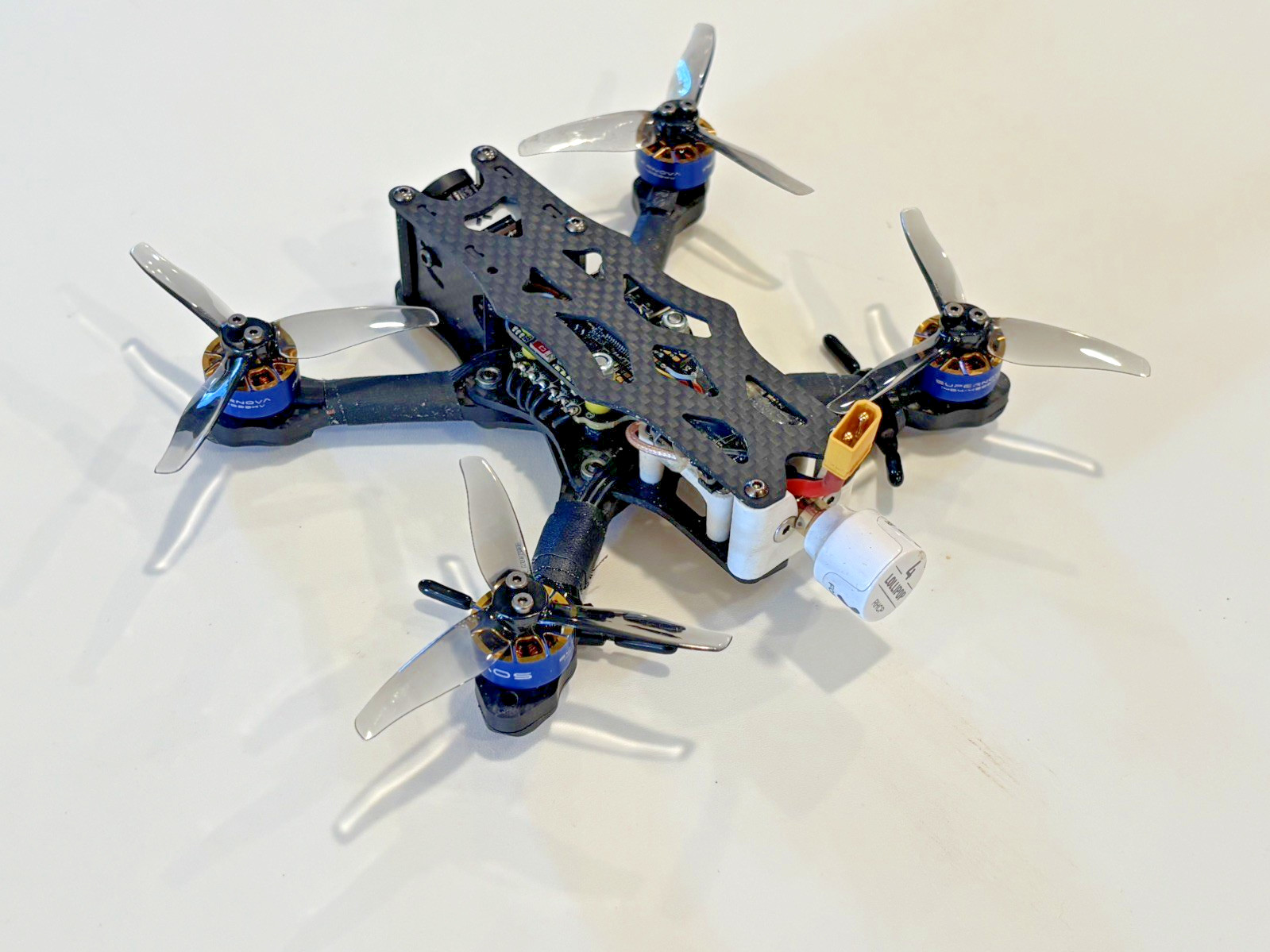 Complete FPV Drone Setup — Self-Built 3" 4S Freestyle Quad w/ Controller, Goggle