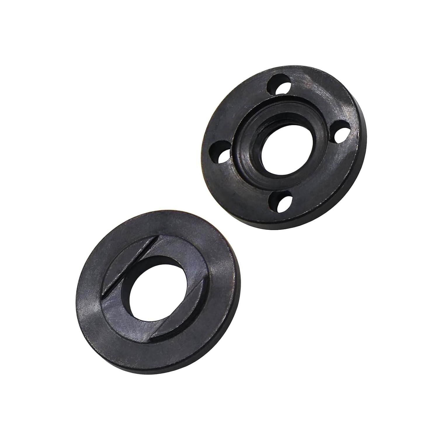 Inner Outer Angle Grinder Flange Nut Compatible with Dewalt Ryobi Black