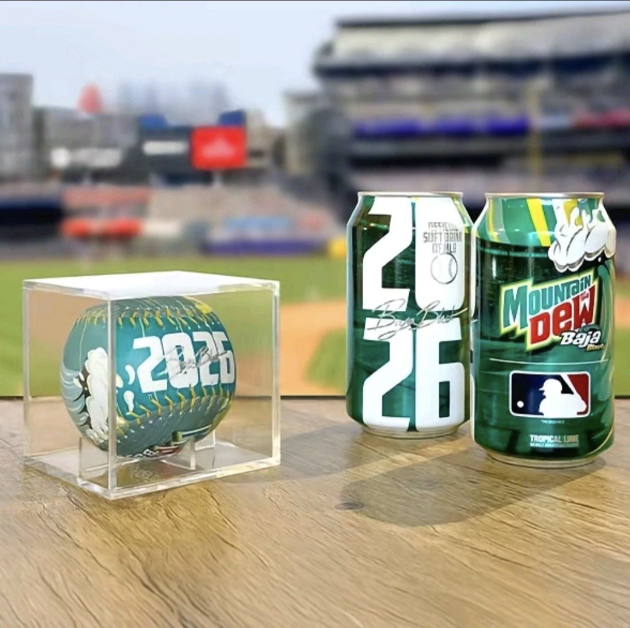 Mountain Dew Baja Blast x MLB Drop Collectible Only.